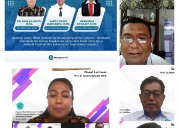 Prodi Administrasi Pendidikan FKIP Unpatti Selengarakan Guest Lecturer dan Pelantikan Pengurus ISMAPI Maluku
