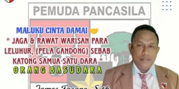 Ketua MPC Pemuda Pancasila James Tasane Serukan Pesan Damai Atas Konflik di Maluku