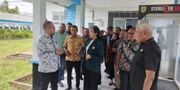 Bupati La Hamidi Dan Ketua DPRD Bursel Tinjau RSUD Dr. Salim Alkatiri