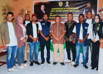 Agenda Rakercab dan Forbiscab, Sekda Bursel Berikan Apresiasi Kepada HIPMI Atas Kontribusinya