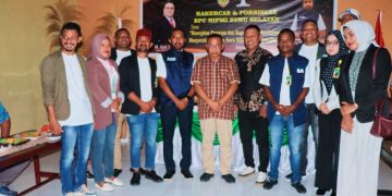 Agenda Rakercab dan Forbiscab, Sekda Bursel Berikan Apresiasi Kepada HIPMI Atas Kontribusinya