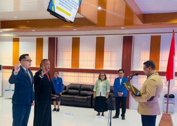 Pelantikan dan Serah Terima Jabatan Koordinator Program Studi Magister Manajemen Pendidikan Universitas Pattimura Periode 2025–2029