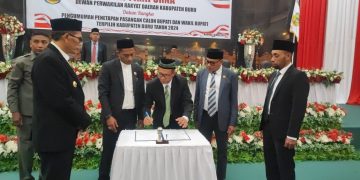 DPRD Buru Umumkan Kemenangan Ikram  Umasugi – Sudarmo