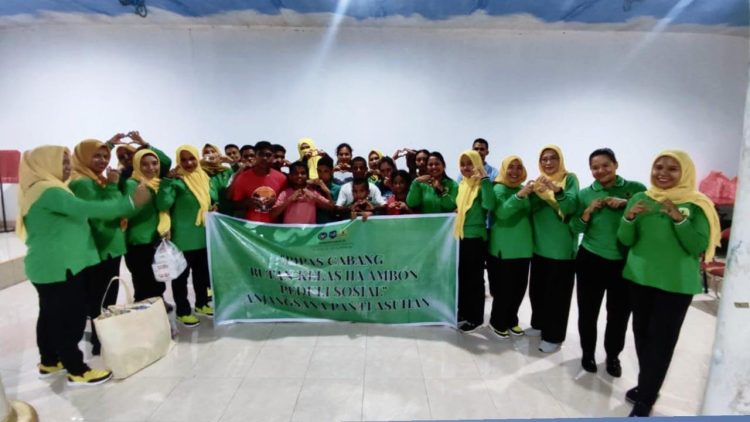 PIPAS Rutan Ambon Tunjukkan Aksi Nyata Peduli Sesama di Panti Asuhan