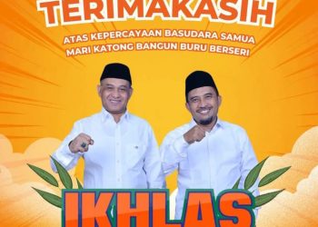 MK Tolak Gugatan Amus Besan-Hamsah Buton, Ikram Umasugi-Sudarmo di Nyatakan Menang Pilkada Buru