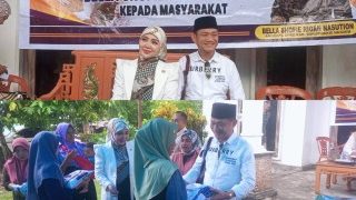 Penuhi Janji, Bella Sofhie Beri Santunan Di Namlea dan Wailata