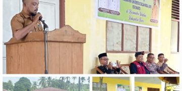 Camat Waplau Haris Syukur Sambut 30 Mahasiswa KKN UGM, Ini Pesannya