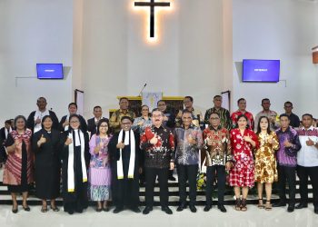GEDUNG GEREJA EFRATA MAKARIKI DIRESMIKAN, GUBERNUR MALUKU HARAP JADI SIMBOL PERSAUDARAAN SEIMAN