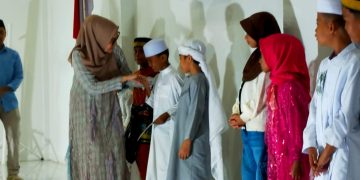 Hadiri Kegiatan Islami di Batu Merah,  Ini Pesan Widya Pratiwi