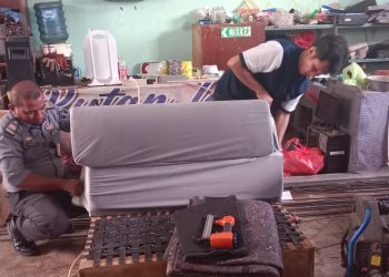 Rutan Kelas IIA Ambon Lakukan Pembinaan Produktif Kegiatan Meubelair dan Penanaman Bibit Kangkung