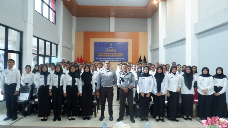 Bangun Integritas, Kepala KPR Ambon Bekali CPNS Kemenimipas di LPKA