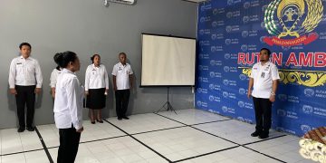 Wujud Apresiasi Rutan Ambon berikan  Penghargaan bagi Pegawai Teladan
