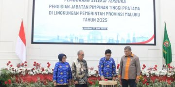 Seleksi Terbuka Pengisian Jabatan Pimpinan Tinggi Pratama Resmi di Buka Sekda Maluku