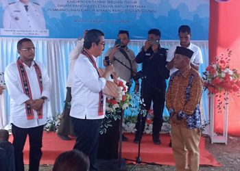 Hadiri Daring Peluncuran Koperasi Merah Putih oleh Presiden Gubernur : Dukung SBT sebagai Ikon Industri Sagu Nasional