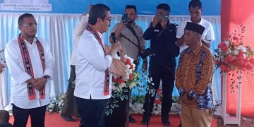 Hadiri Daring Peluncuran Koperasi Merah Putih oleh Presiden Gubernur : Dukung SBT sebagai Ikon Industri Sagu Nasional
