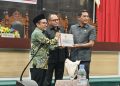 Sudarmo Hadiri Rapat Paripurna Penyampaian RPJ APBD TA 2024 Di DPRD Buru