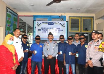 Komitmen Bersih Narkoba, Lapas Ambon Gandeng BNN, Dinkes, dan Polsek Baguala Gelar Tes Urine Massal