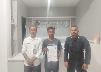 3 Warga Binaan Lapas Namlea diberikan Program PB