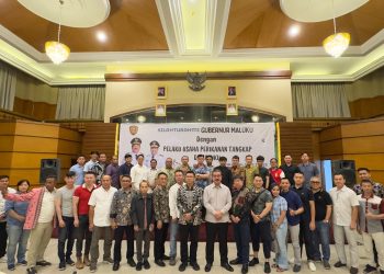 GUBERNUR MALUKU DORONG PENGUSAHA PERIKANAN UNTUK BERKONTRIBUSI NYATA DALAM PEMBANGUNAN DAERAH MALUKU