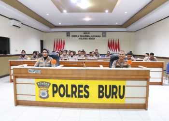 Polres Buru Gelar Pelatihan Bahasa Mandarin bagi Personel
