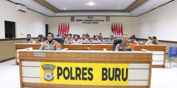 Polres Buru Gelar Pelatihan Bahasa Mandarin bagi Personel