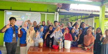 Mahasiswa KKN UINSU Gelar Workshop dan Praktik Eco Enzyme di Desa Marubun