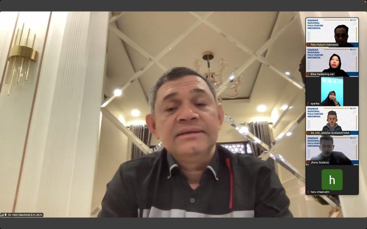 Palu Hukum Indonesia Gelar Seminar Nasional: Pemilu dan Pilkada Harus Dipisah?