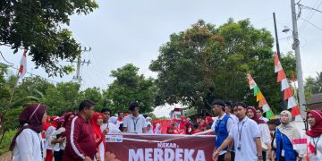 Masyarakat Desa Marubun Meriahkan HUT RI ke-78 dengan Jalan Santai dan Perlombaan