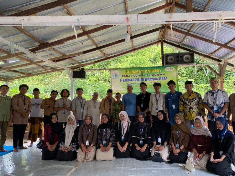 Mahasiswa KKN UINSU Gelar Diskusi Keislaman dan Moderasi Beragama di Desa Marubun