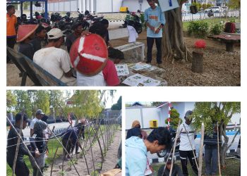 Poktan Lapas Namlea Dapat Penyuluhan dari Dinas Pertanian dan Yayasan Bina Tani Sejahtera