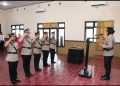 Sertijab Tiga Pejabat Utama di Polres Buru, Iptu Charles Langitan Kapolsek Namlea
