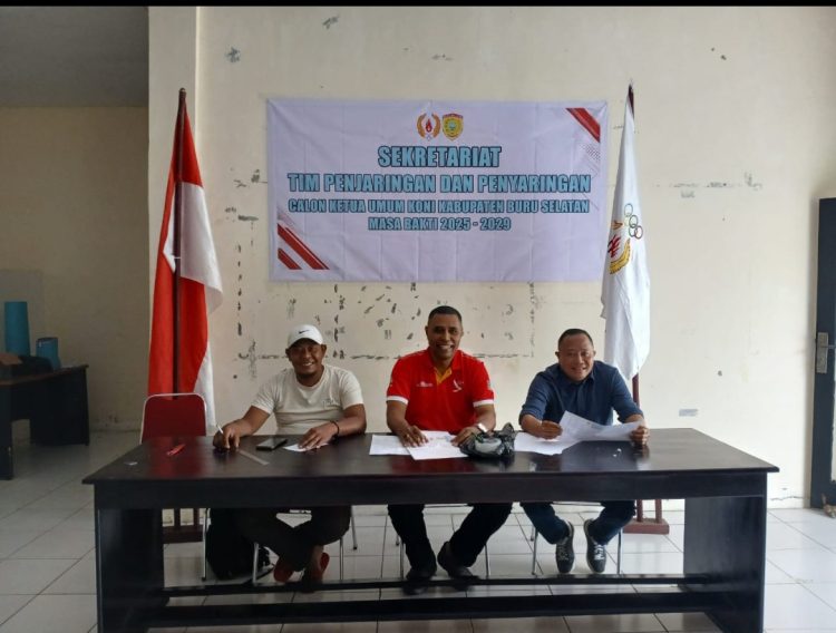 KONI Bursel Buka Seleksi Calon Ketua Umum 2025-2029