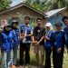 Mahasiswa KKN UINSU Gelar Kegiatan Menanam Pohon di Desa Marubun