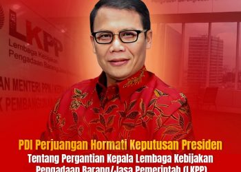 PDI Perjuangan menghormati keputusan Presiden Prabowo Subianto Mengganti Hendrar Prihadi dari jabatannya