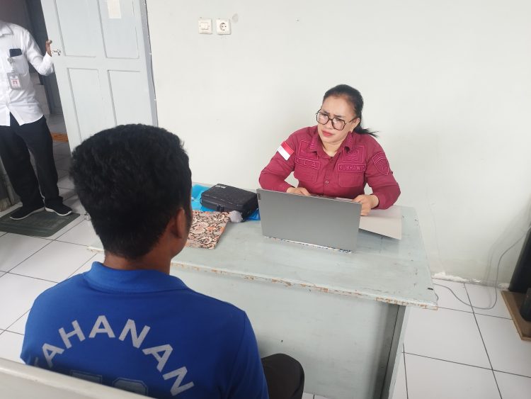 Kebut Hak Integrasi, 4 Warga Binaan Lapas Namlea Dilitmas PK Bapas Ambon