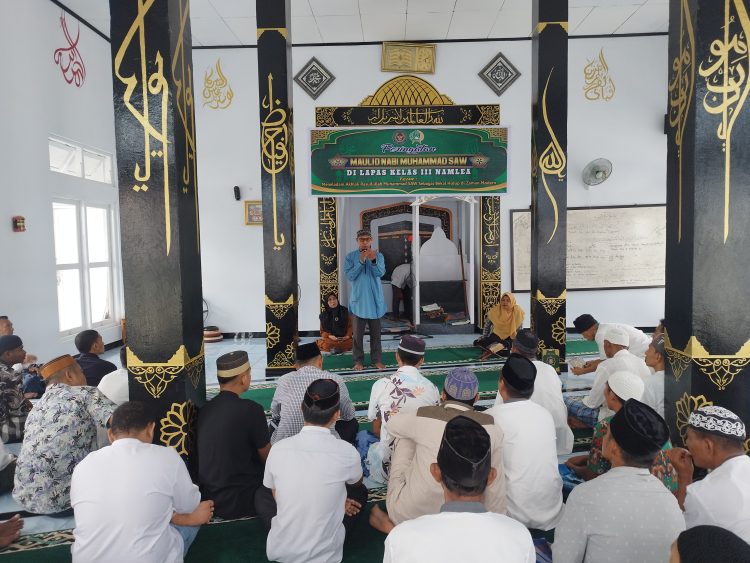 Lapas Namlea dan Kemenag Buru Hadirkan Program Jumat Religi bagi Warga Binaan