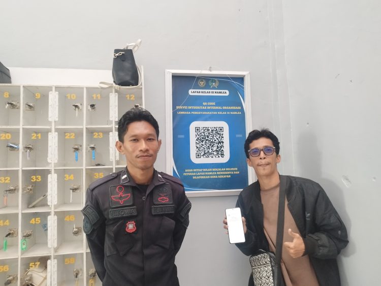 Lewat STARApp Survei 3A, Lapas Namlea Ajak Masyarakat Perkuat Layanan Pemasyarakatan