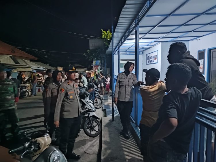 Polsek Namlea Lakukan Patroli Gabungan Skala Besar