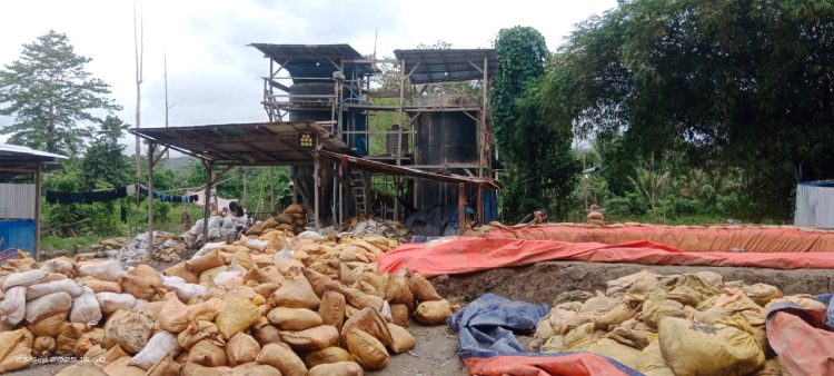 Membahayakan, Aktifitas Tong di Widit Kabupaten Buru Ancam Cemari Ratusan Ha Sawah Dengan Limbah Beracun