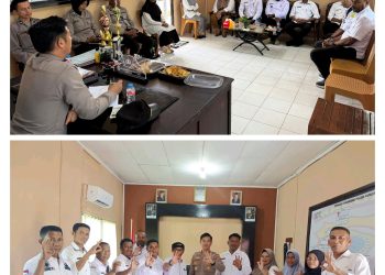 Kapolsek Namlea Ajak Para Kades Proaktif Menghimbau Warganya Tak Lagi Jualan dan Mengkonsumsi Miras