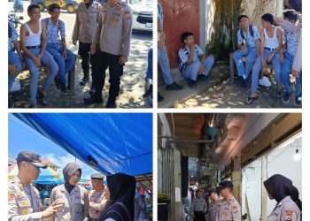 Polsek Namlea Lakukan Patroli Rutin