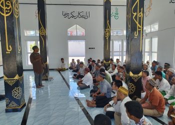 Momentum Jumat Religi, Warga Binaan Lapas Namlea Diajak Introspeksi Diri