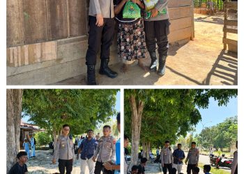 Kapolsek Namlea Terus Berbagi di Jumat Berkah