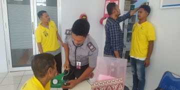 Lapas Namlea dan Puskesmas Sawa Pantau Kesehatan Warga Binaan