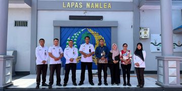 Evaluasi Penyelenggaraan Layanan Publik, Lapas Namlea Dikunjungi Ombudsman Maluku