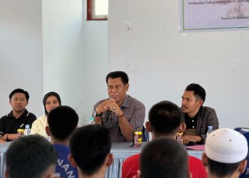 Kedatangan YBHA-N, Warga Binaan Lapas Namlea Disosialisasikan Bantuan Hukum Gratis