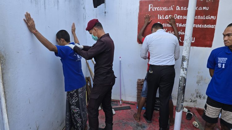 Lapas Namlea Gandeng BNN Buru Laksanakan Skrining Pra Rehabilitasi