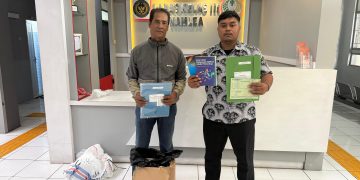 Lapas Namlea Terima 100 Buku dari Perpusnas RI