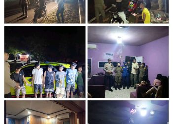 Patroli Gabungan Bubarkan Aksi Balap Liar di Kawasan Tugu Tani Namlea
