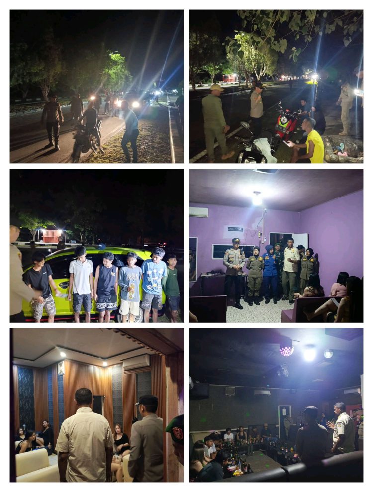 Patroli Gabungan Bubarkan Aksi Balap Liar di Kawasan Tugu Tani Namlea